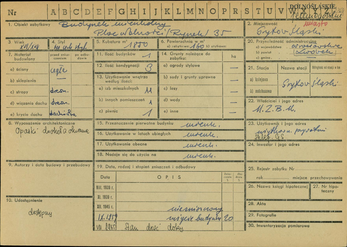 Karta zielona, skan nr 1