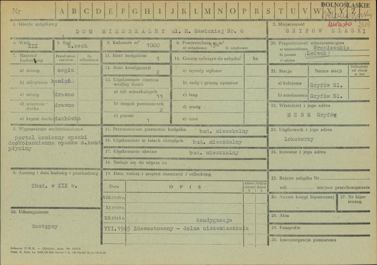 Karta zielona, skan nr 1
