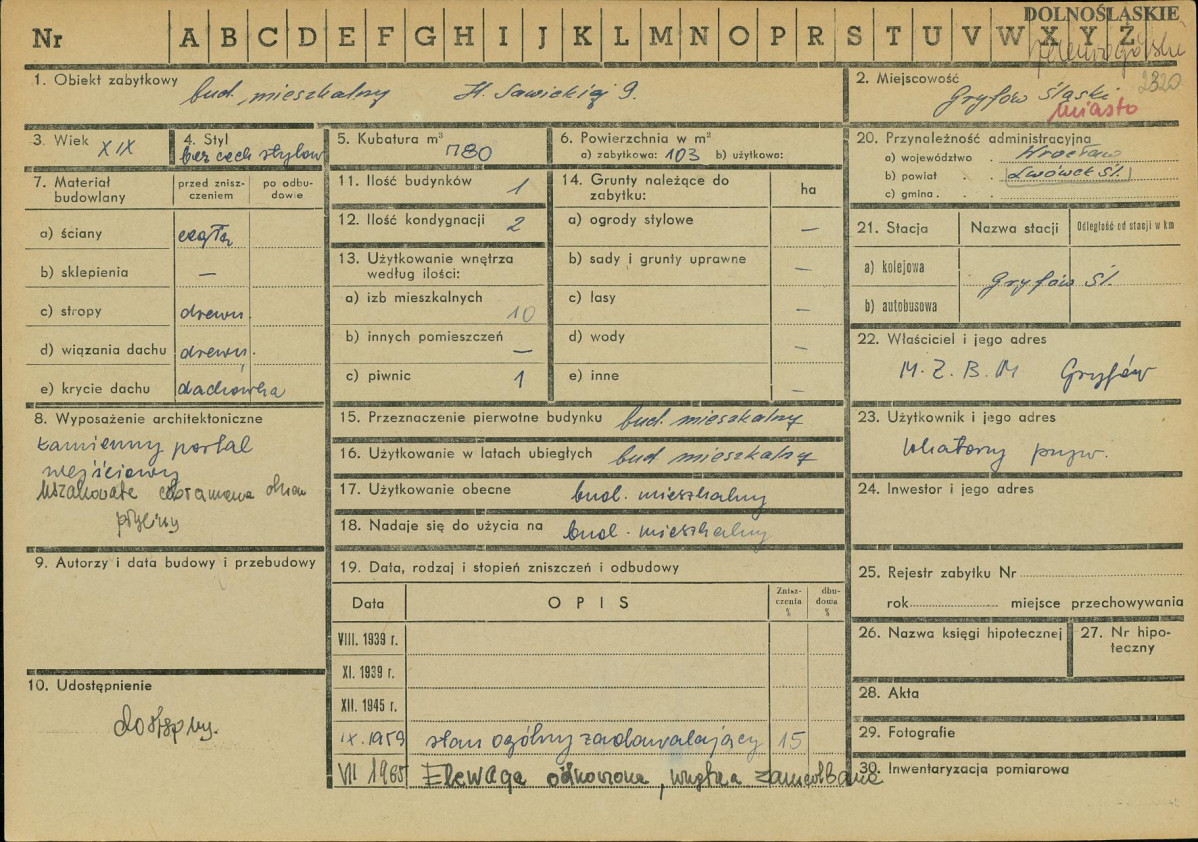Karta zielona, skan nr 1
