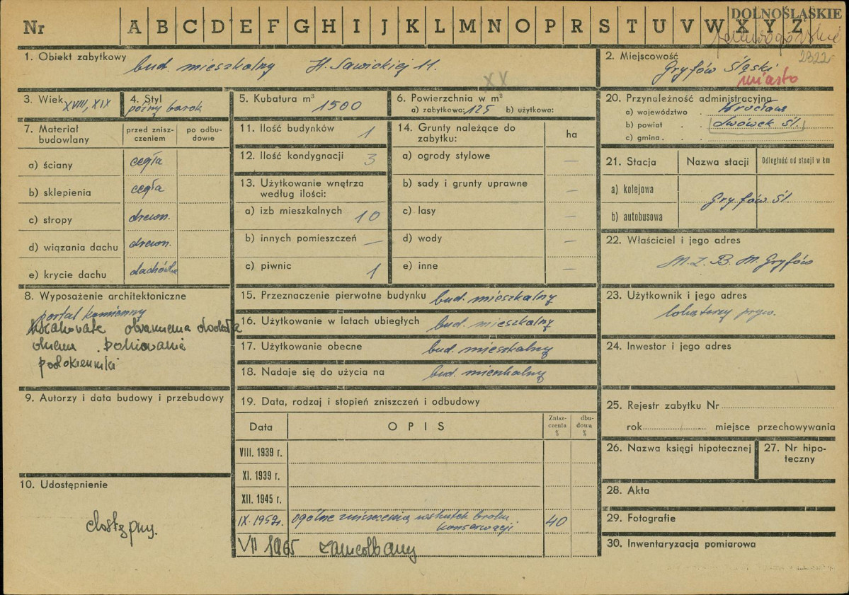 Karta zielona, skan nr 1