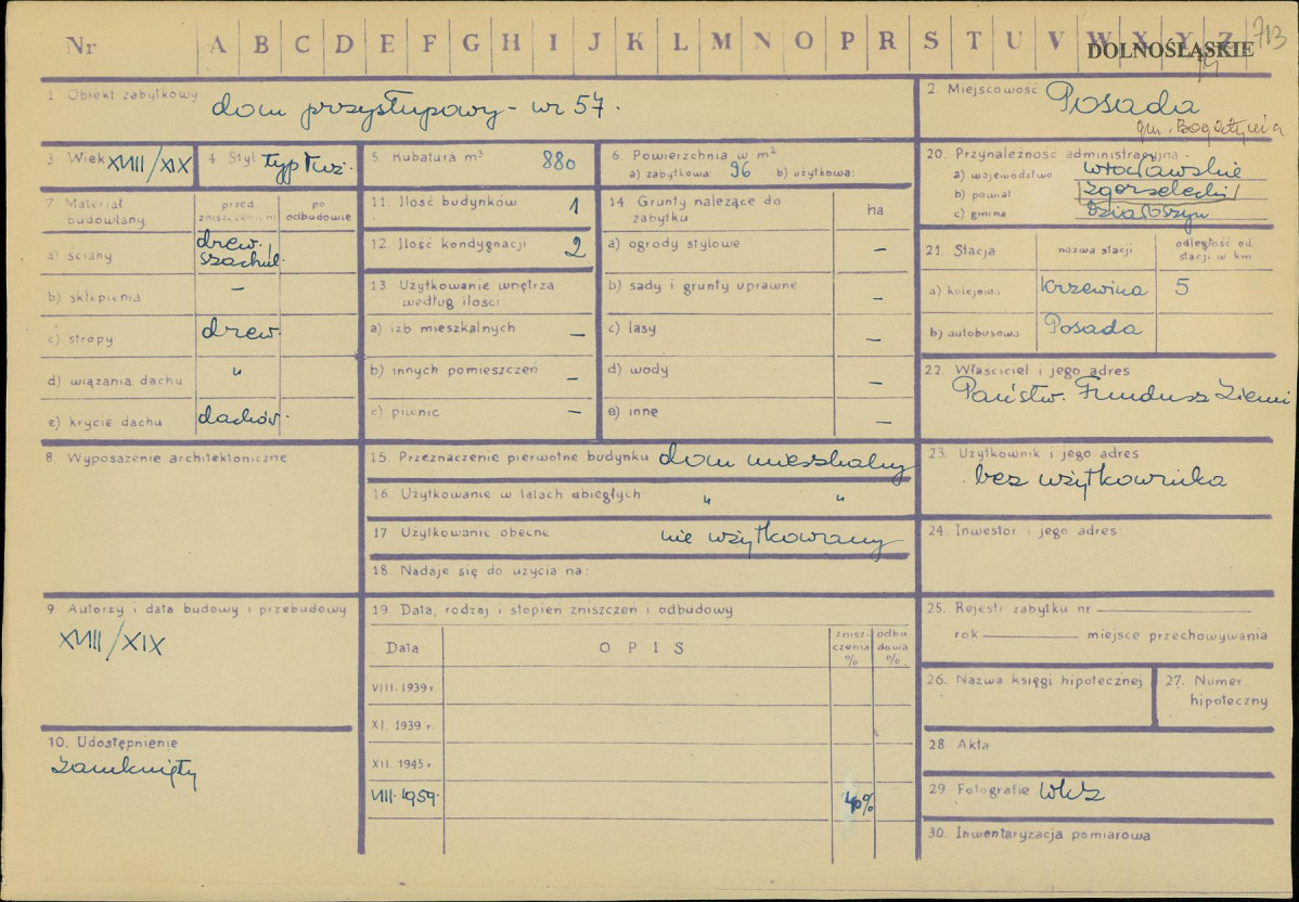 KZ - Karta zielona, skan nr 1
