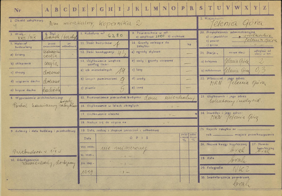 Karta zielona, skan nr 1