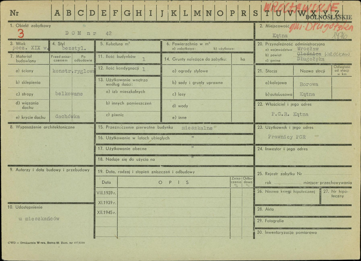 Karta zielona, skan nr 1