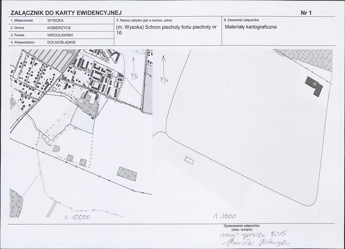 Karta obiektu niewpisanego do rejestru, skan nr 3