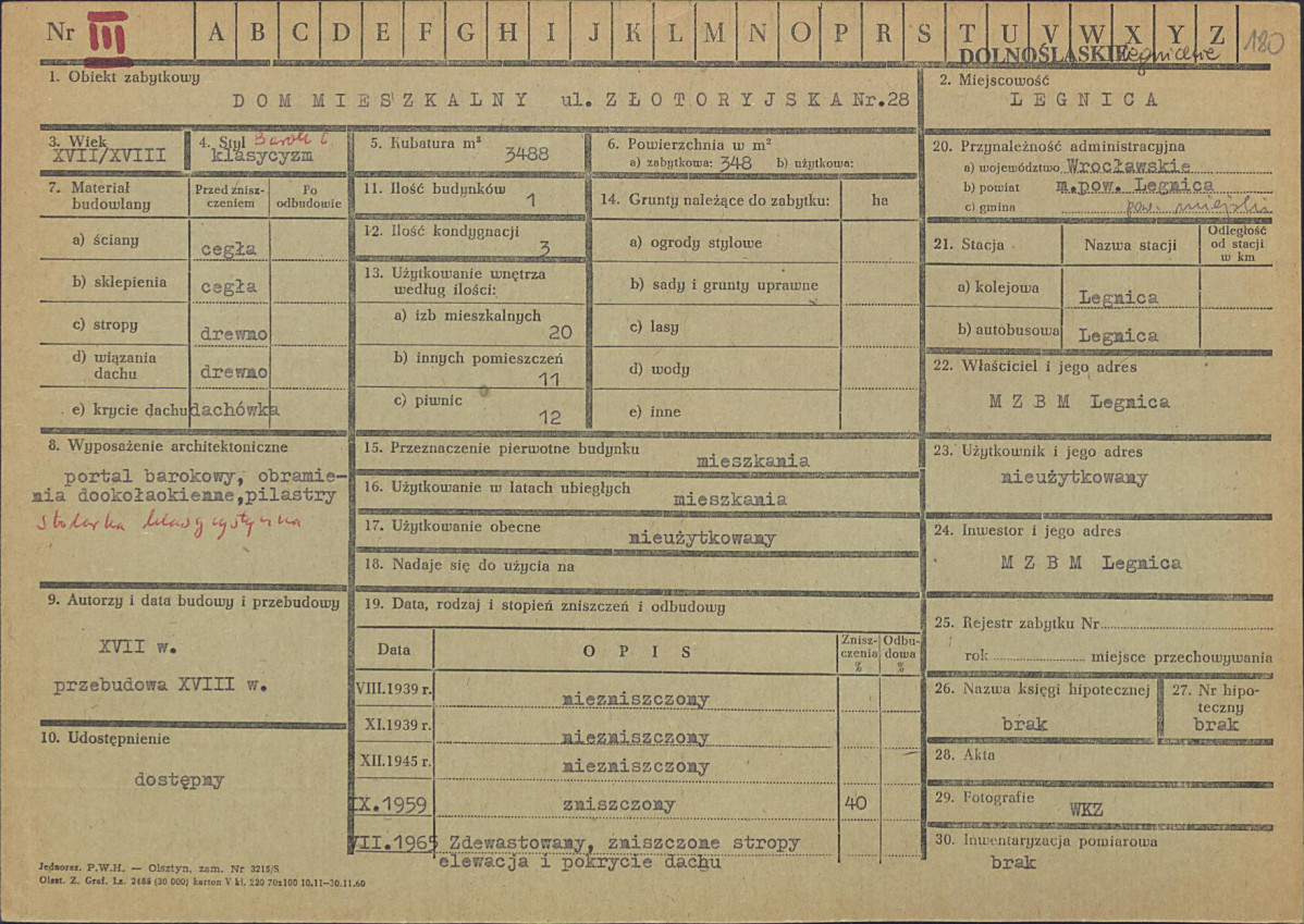 Karta zielona, skan nr 1