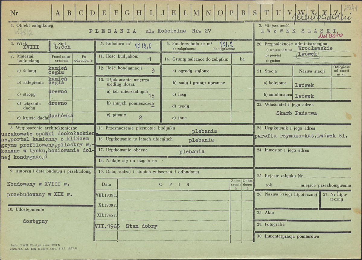 Karta zielona, skan nr 1