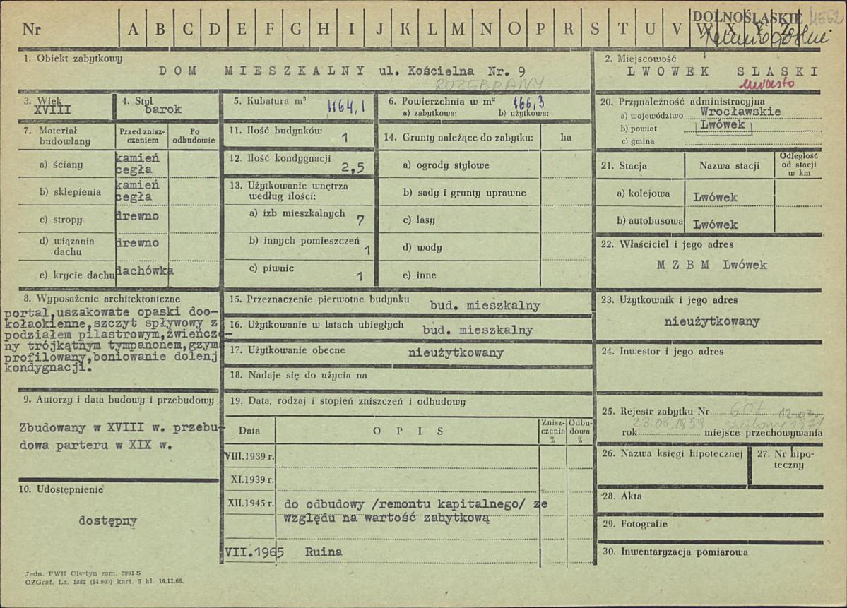 Karta zielona, skan nr 1
