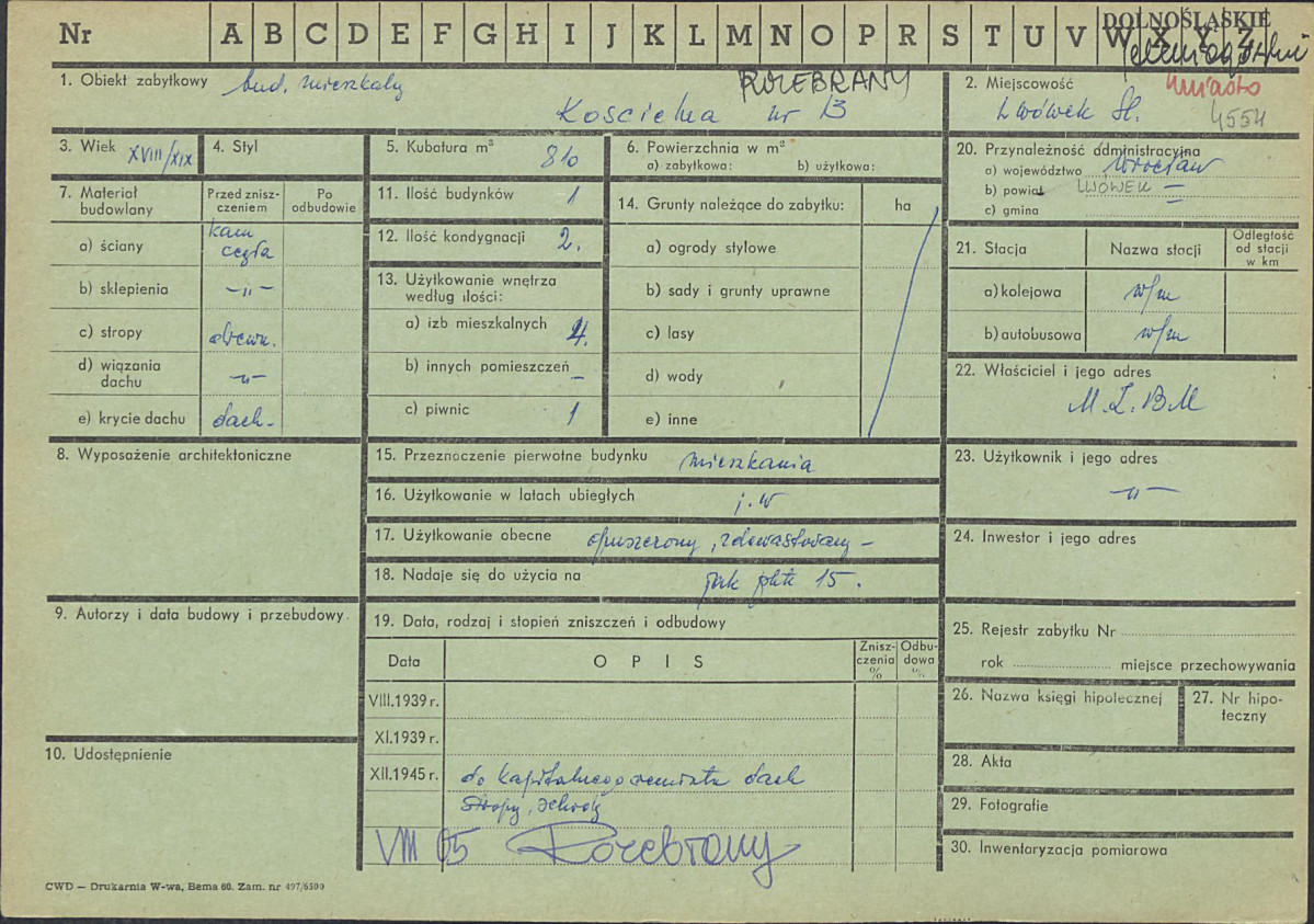 Karta zielona, skan nr 1