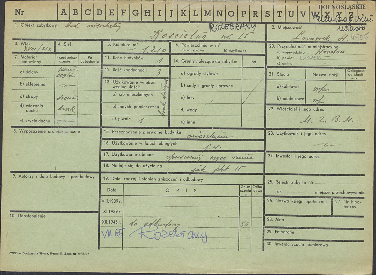 Karta zielona, skan nr 1