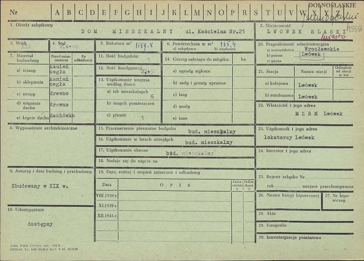 Karta zielona, skan nr 1