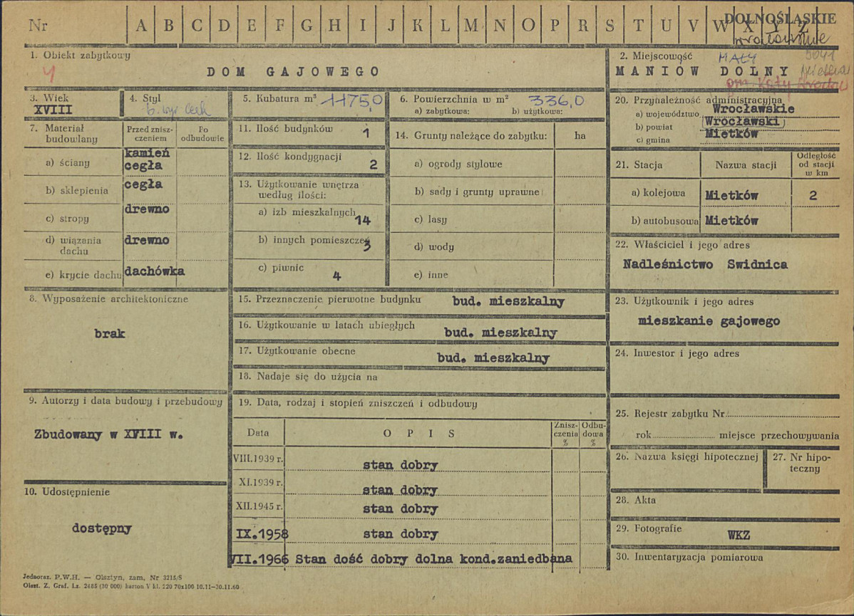 KZ - Karta zielona, skan nr 1
