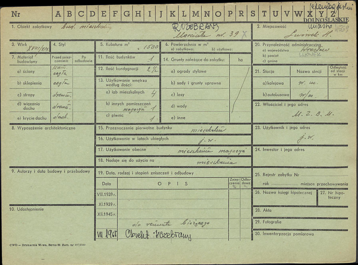 Karta zielona, skan nr 1