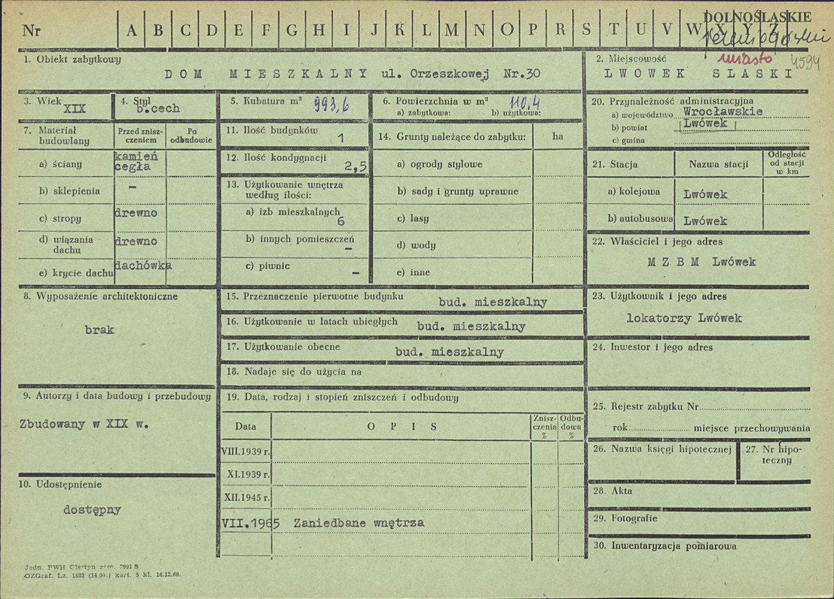 Karta zielona, skan nr 1