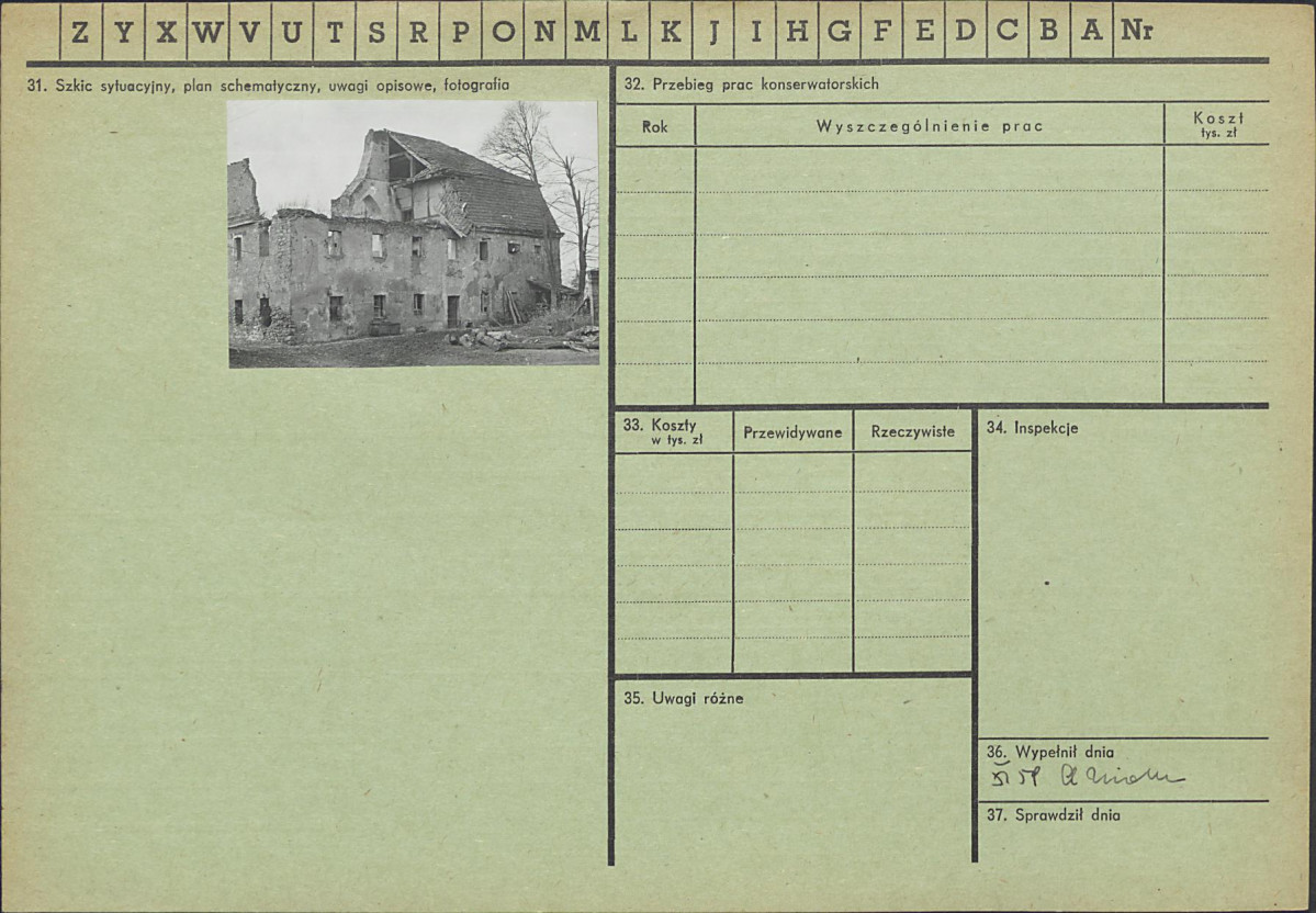 Karta zielona, skan nr 2