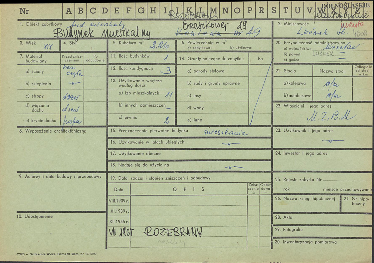 Karta zielona, skan nr 1