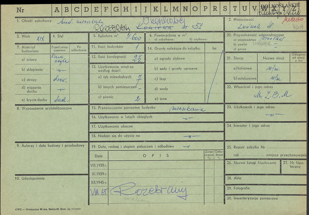 Karta zielona, skan nr 1