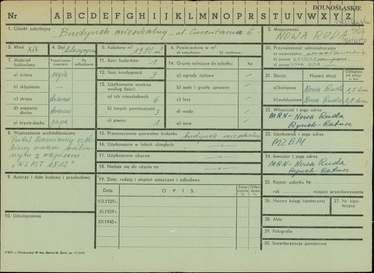 Karta zielona, skan nr 1