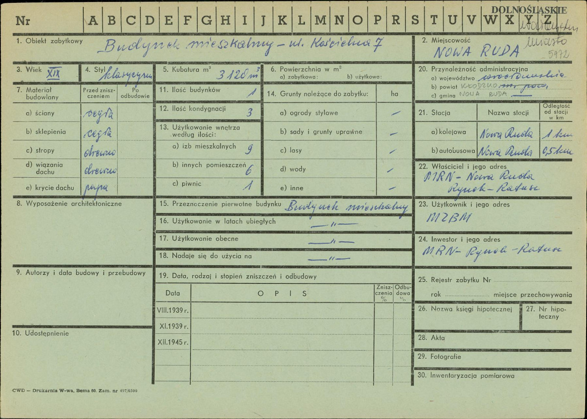 Karta zielona, skan nr 1