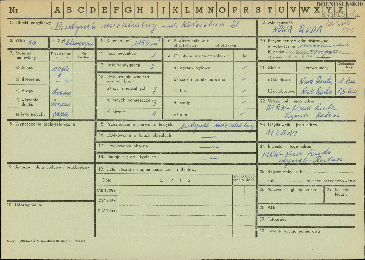 Karta zielona, skan nr 1