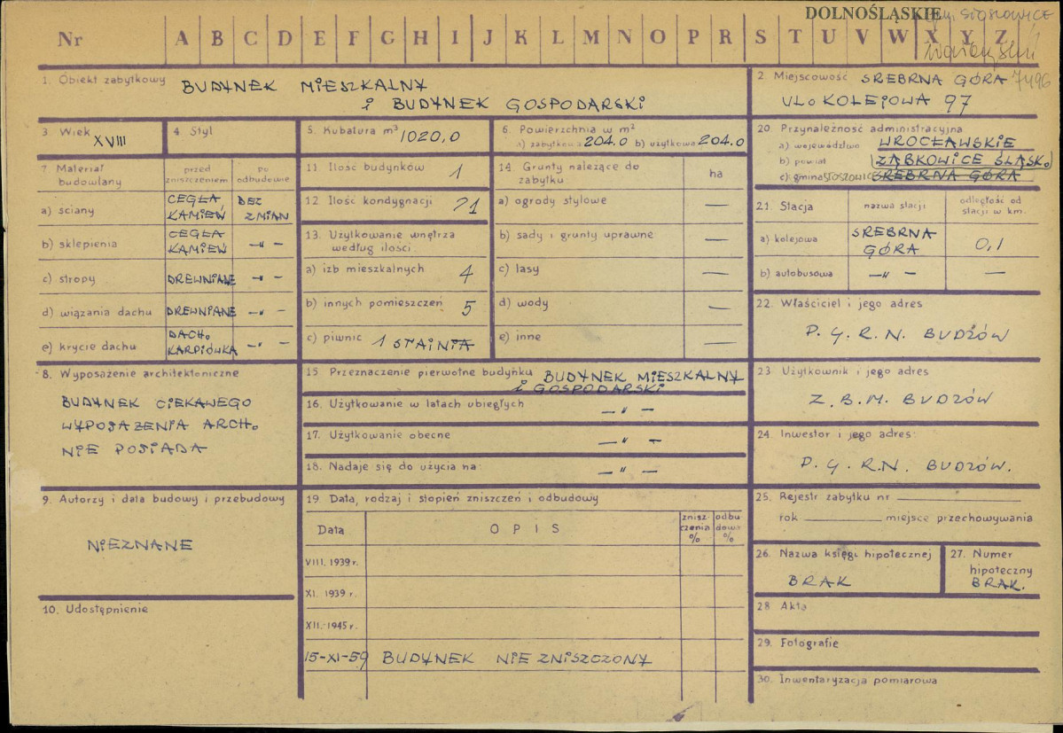 KZ - Karta zielona, skan nr 1