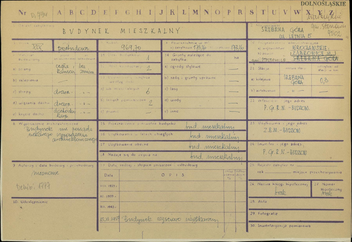 KZ - Karta zielona, skan nr 1