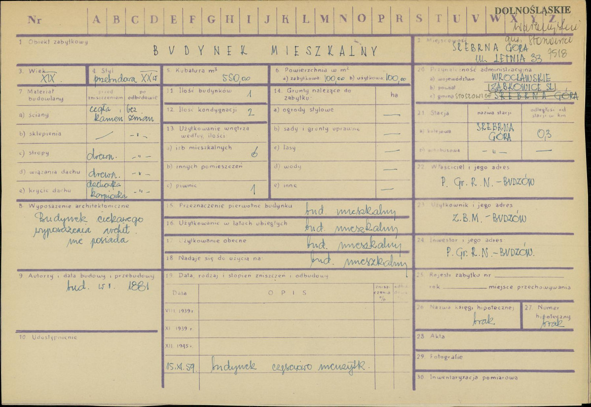 KZ - Karta zielona, skan nr 1