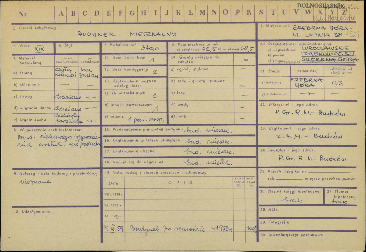 KZ - Karta zielona, skan nr 1