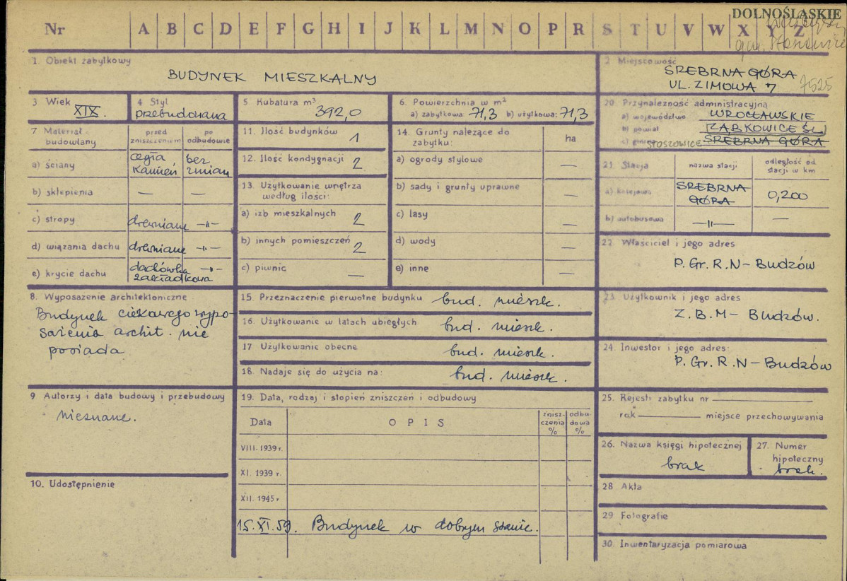 KZ - Karta zielona, skan nr 1