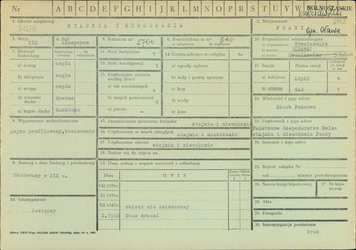 Karta zielona, skan nr 1