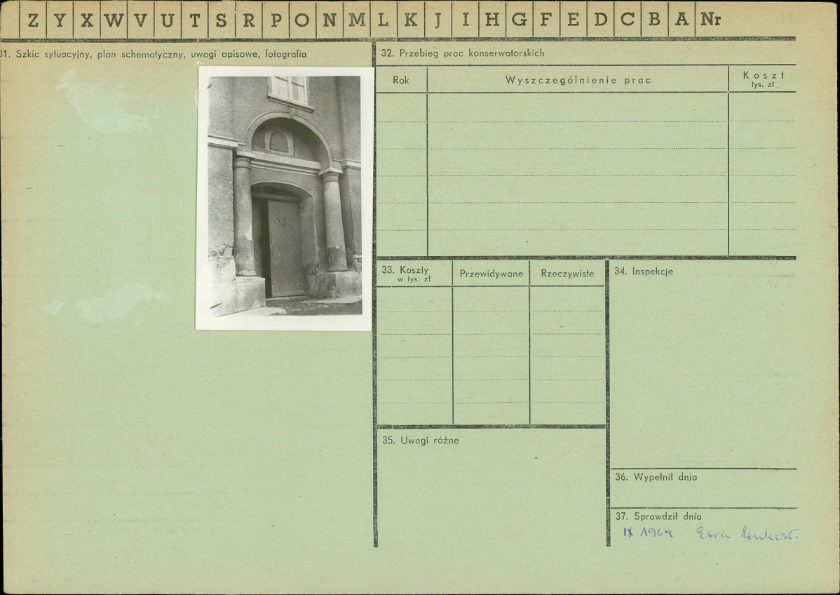 KZ - Karta zielona, skan nr 2