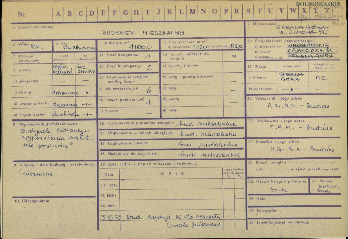 KZ - Karta zielona, skan nr 1