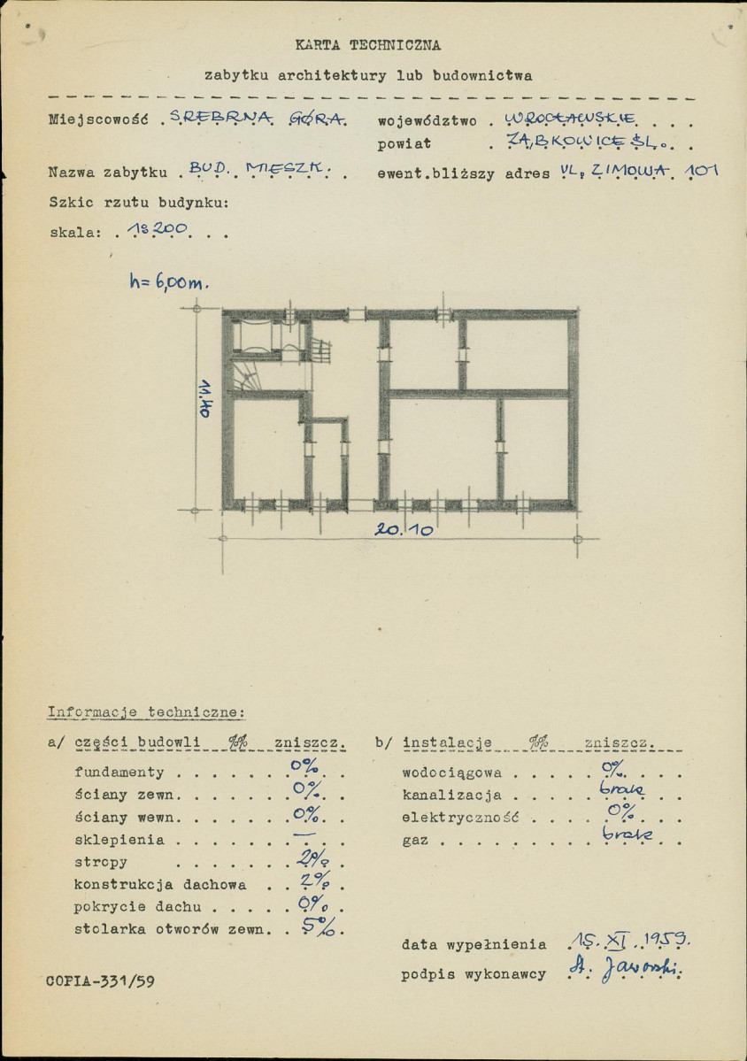 KZ - Karta zielona, skan nr 3
