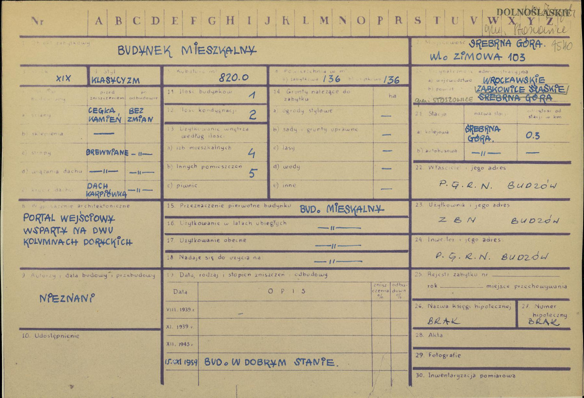 KZ - Karta zielona, skan nr 1
