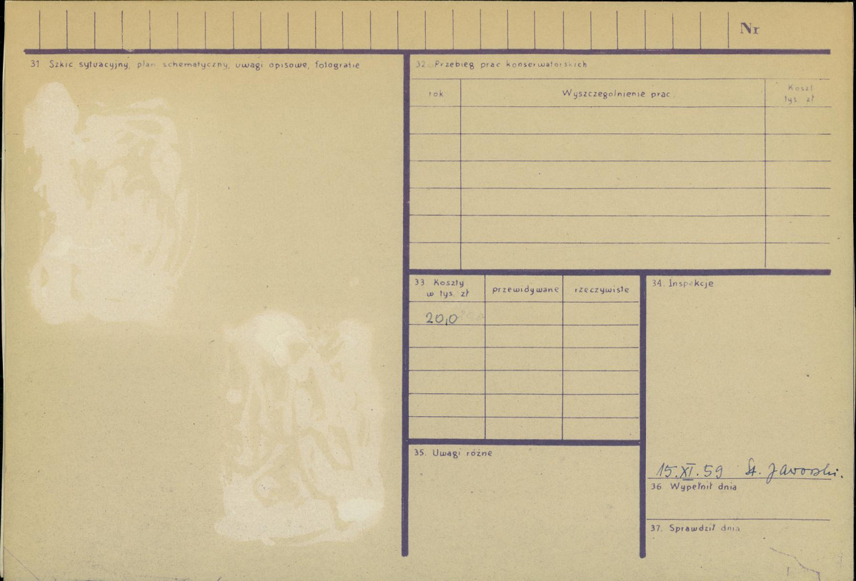 KZ - Karta zielona, skan nr 2