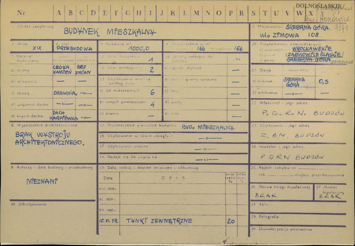 KZ - Karta zielona, skan nr 1