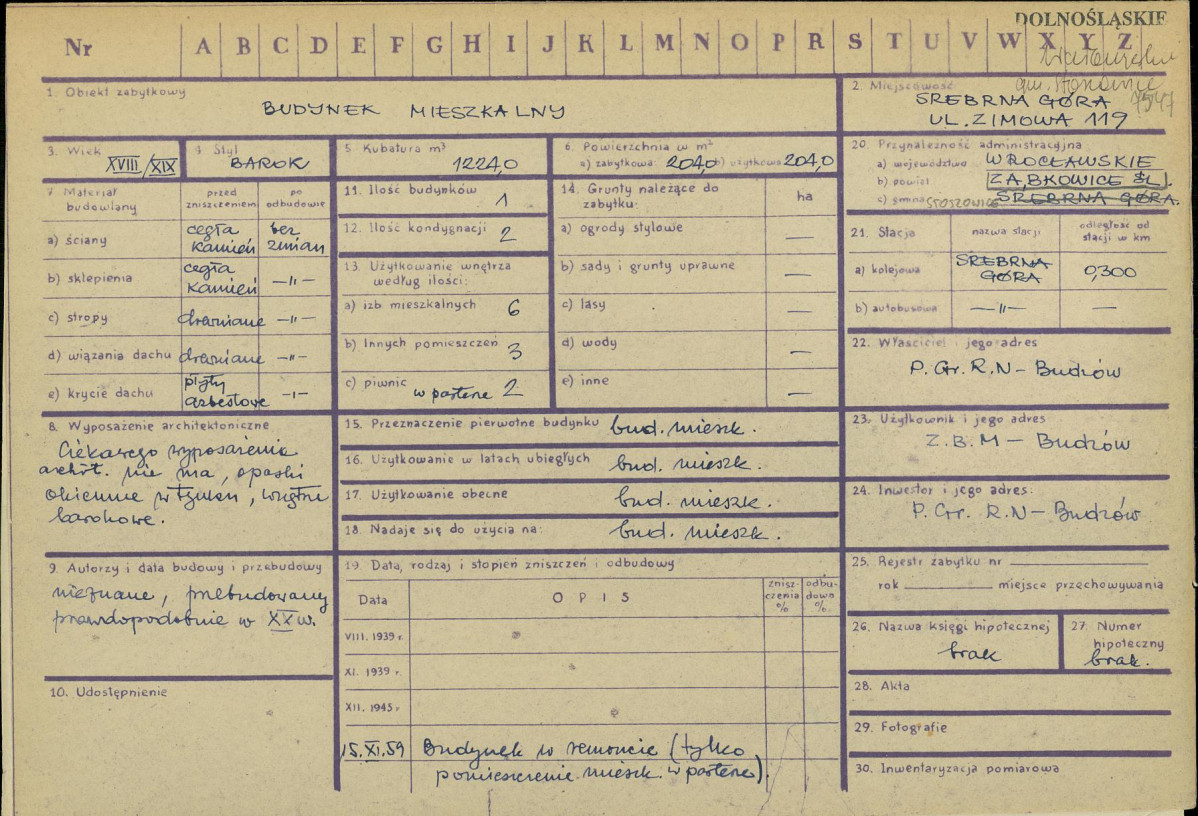 KZ - Karta zielona, skan nr 1