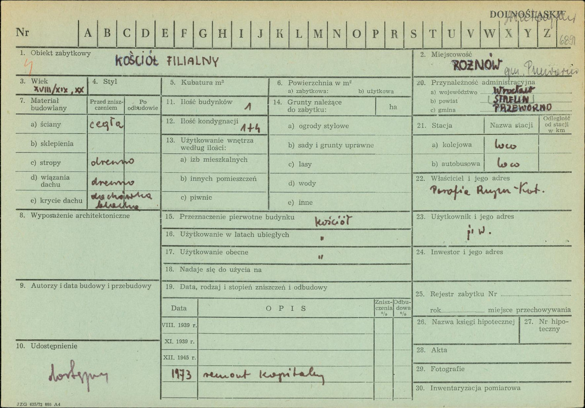 Karta zielona, skan nr 1