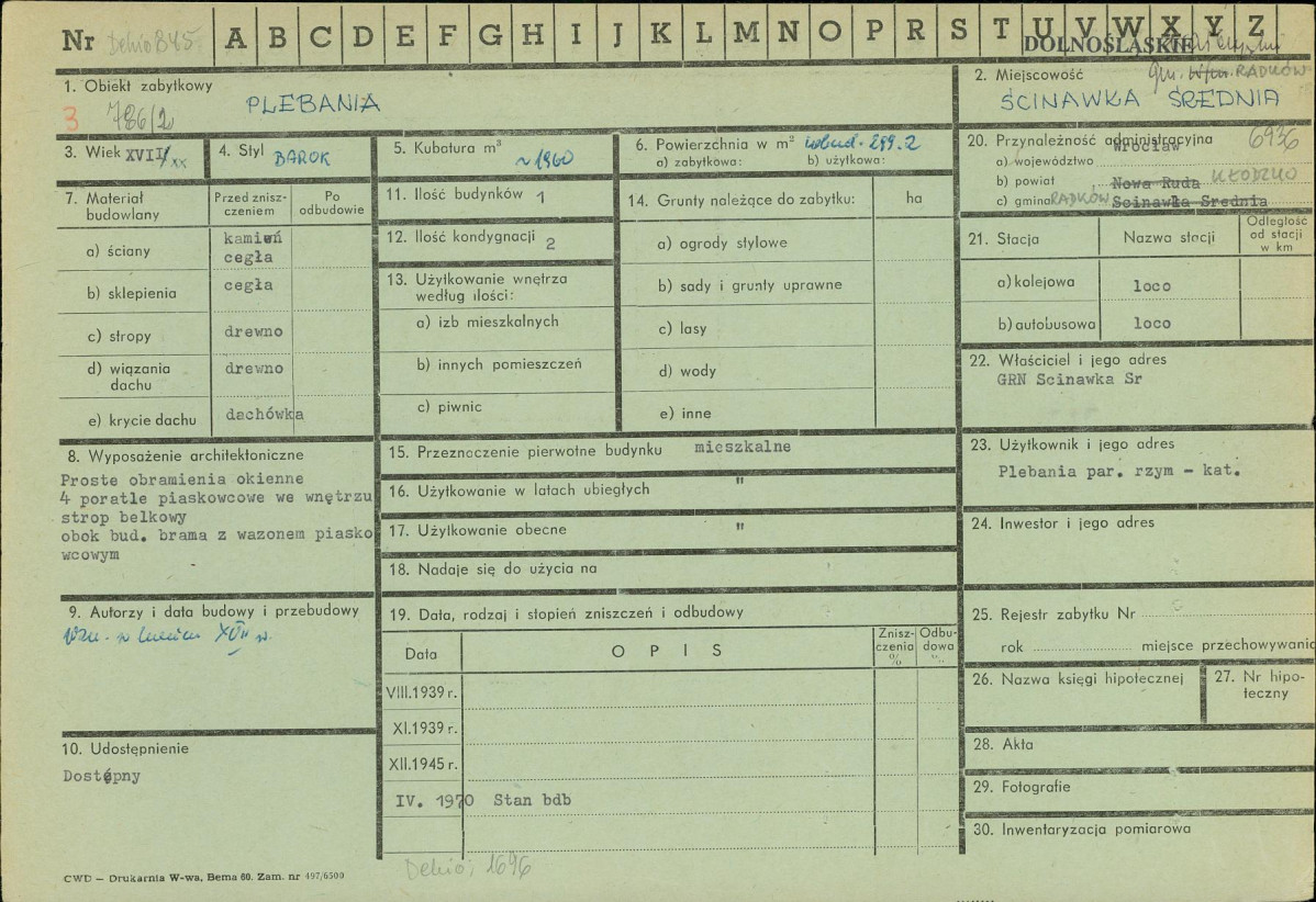 Karta zielona, skan nr 1