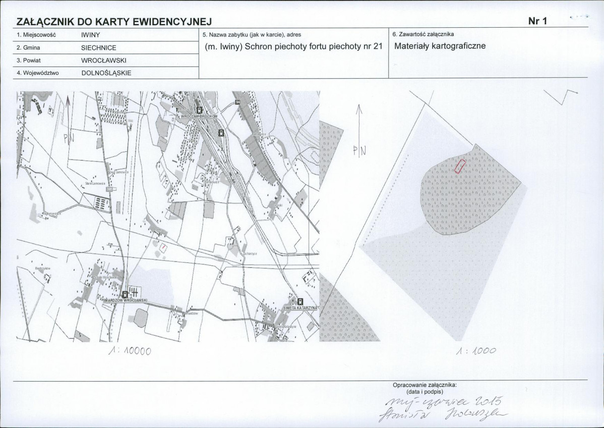 Karta obiektu niewpisanego do rejestru, skan nr 3