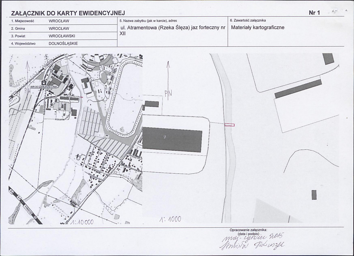 Karta obiektu niewpisanego do rejestru, skan nr 3
