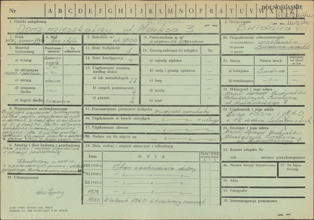 Karta zielona, skan nr 1