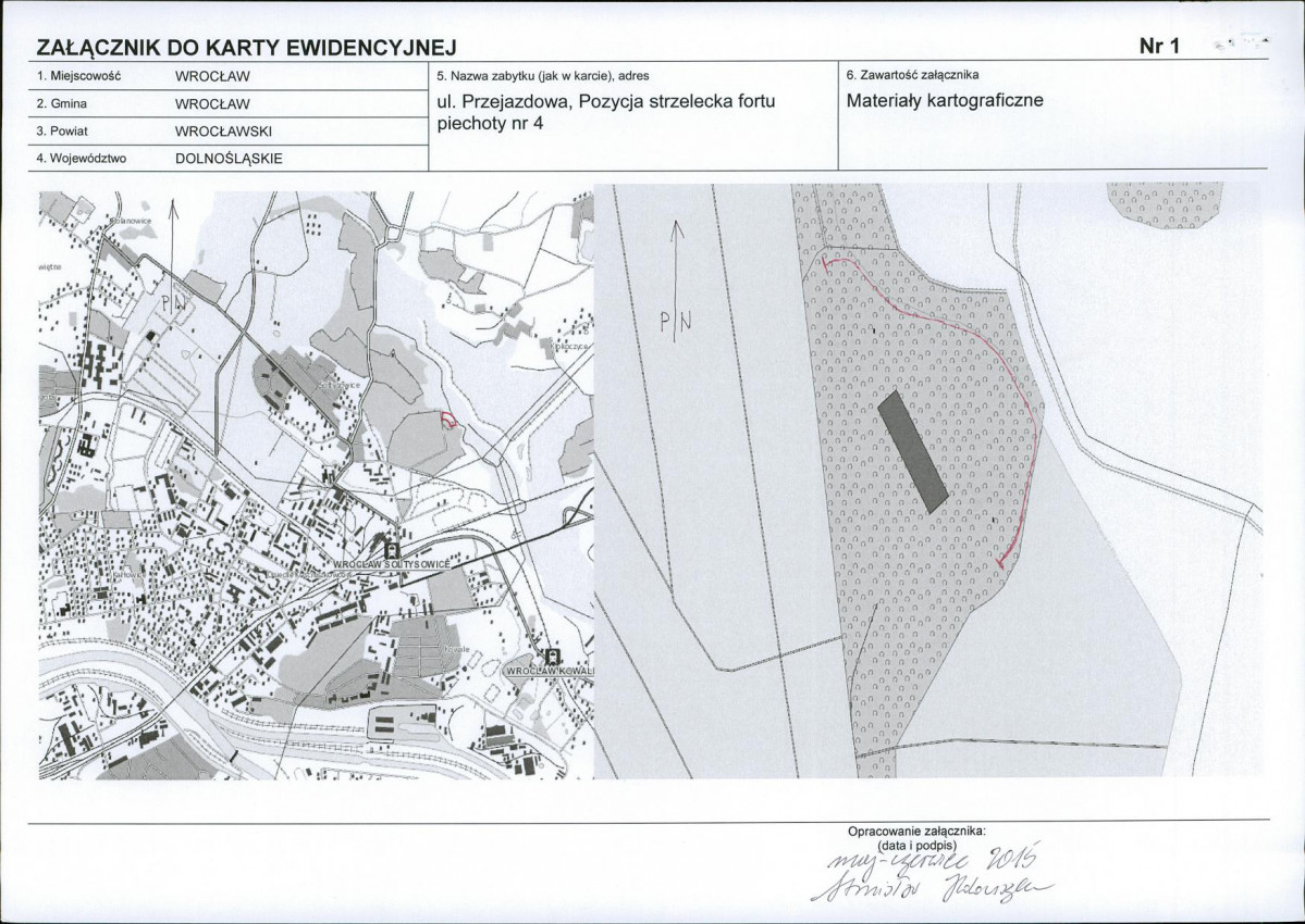 Karta obiektu niewpisanego do rejestru, skan nr 3