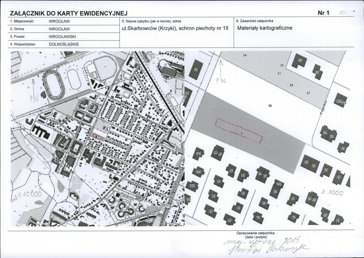 Karta obiektu niewpisanego do rejestru, skan nr 3