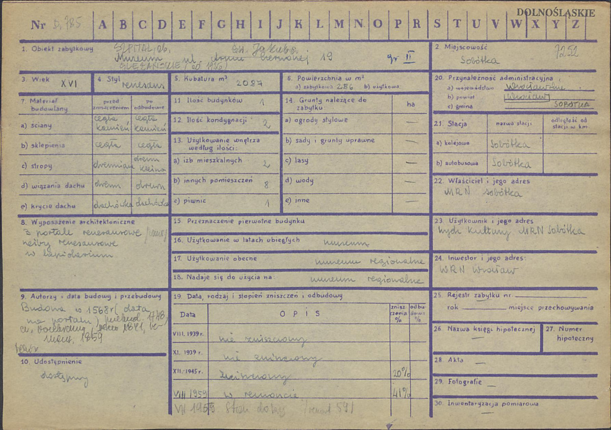 KZ - Karta zielona, skan nr 1