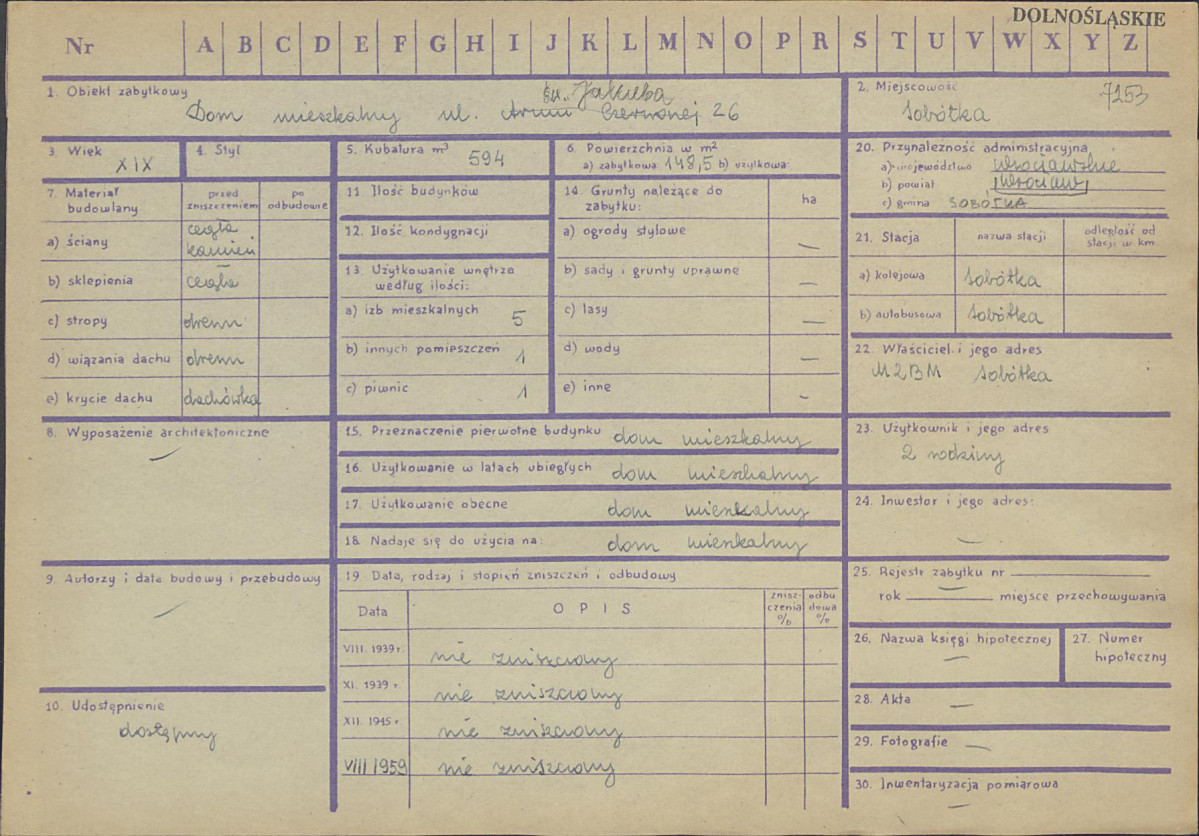 KZ - Karta zielona, skan nr 1