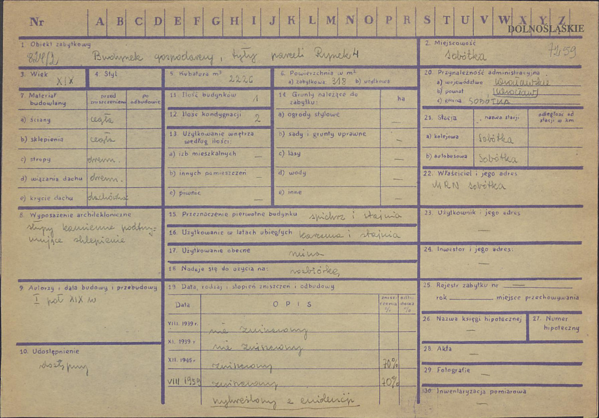 KZ - Karta zielona, skan nr 1