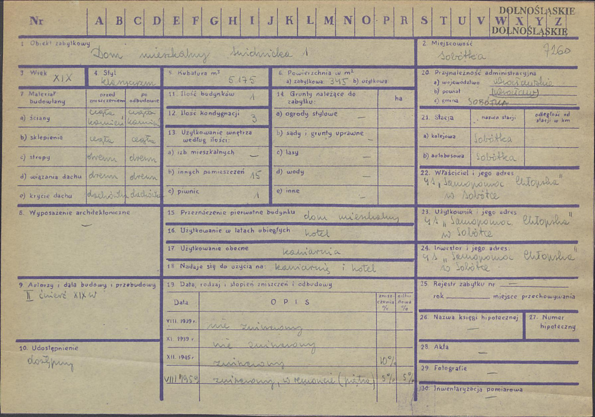 KZ - Karta zielona, skan nr 1