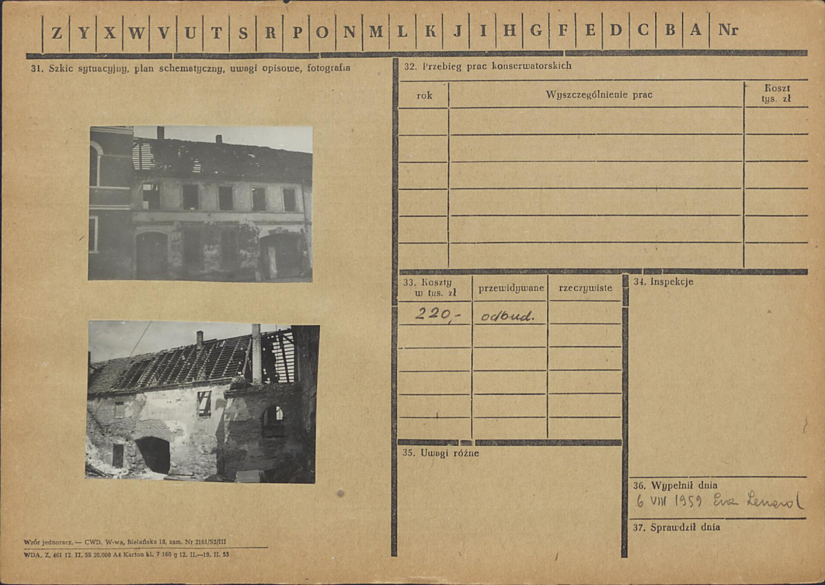 KZ - Karta zielona, skan nr 2