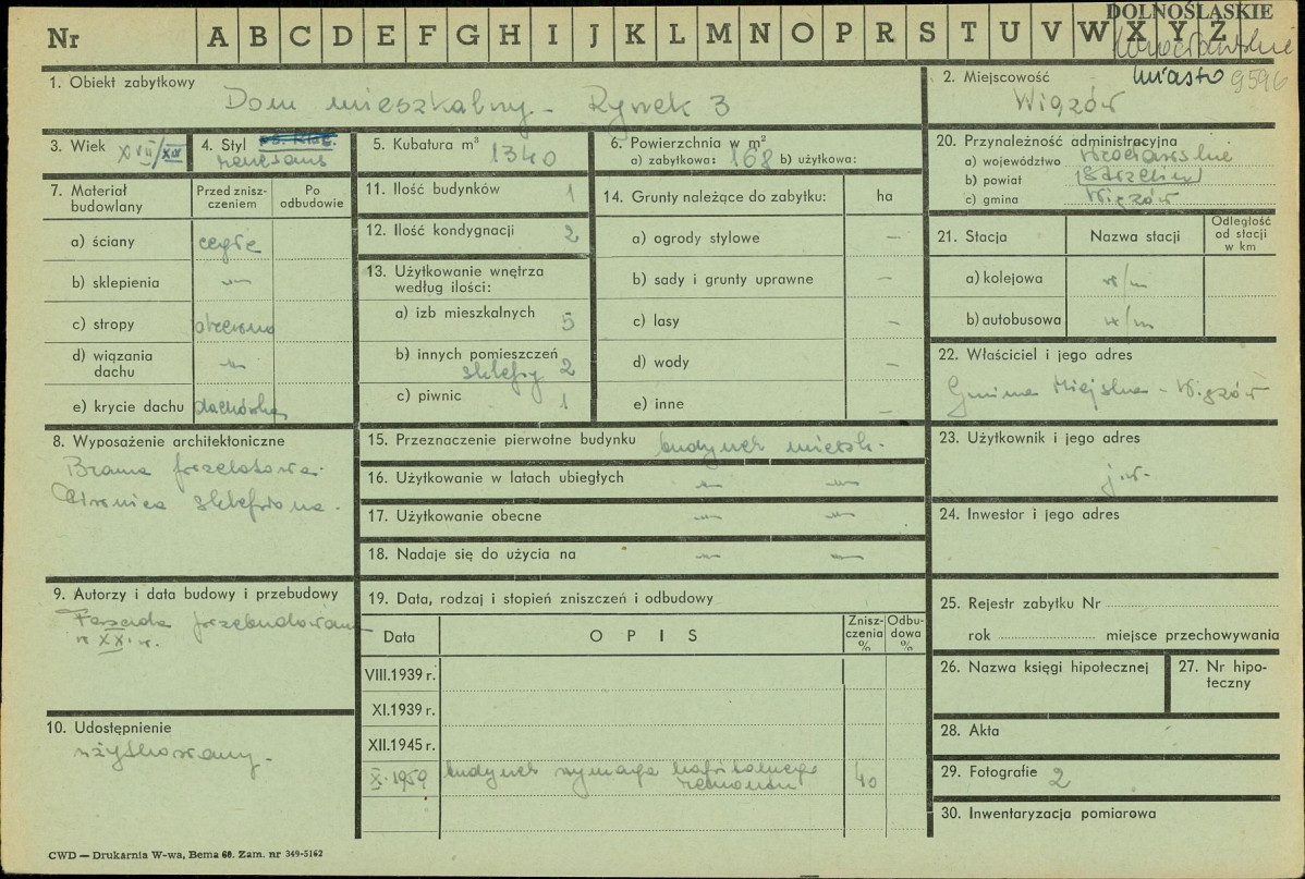 Karta zielona, skan nr 1