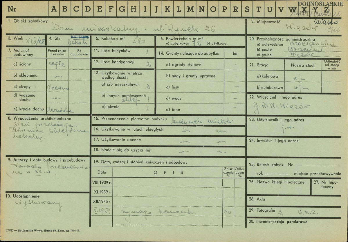 Karta zielona, skan nr 1
